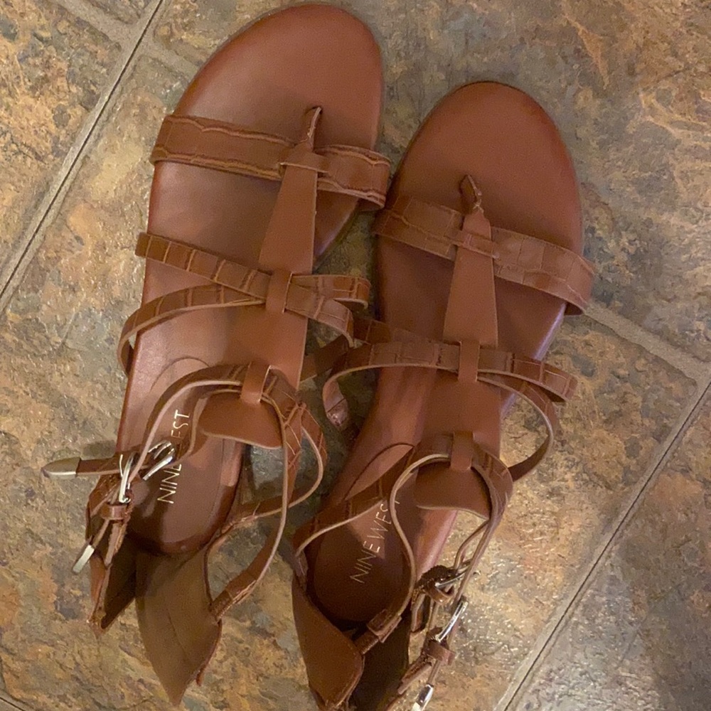 Nine West flat sandals